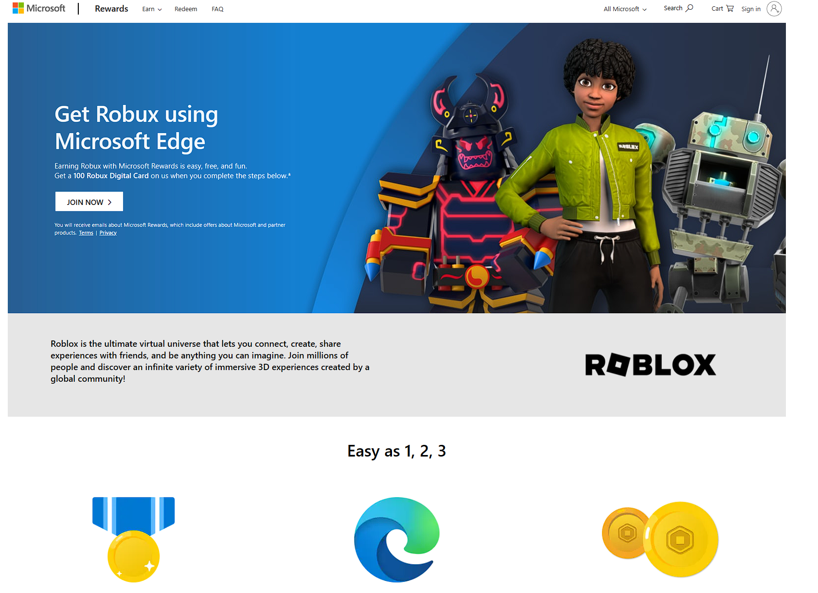 earn free robux with ms rewards